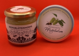 Bergblütenhonig und Bienenwachs Pflegebalsam