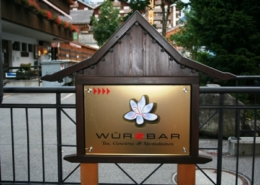 Eingang WÜRZBAR, Fiedler & Co.